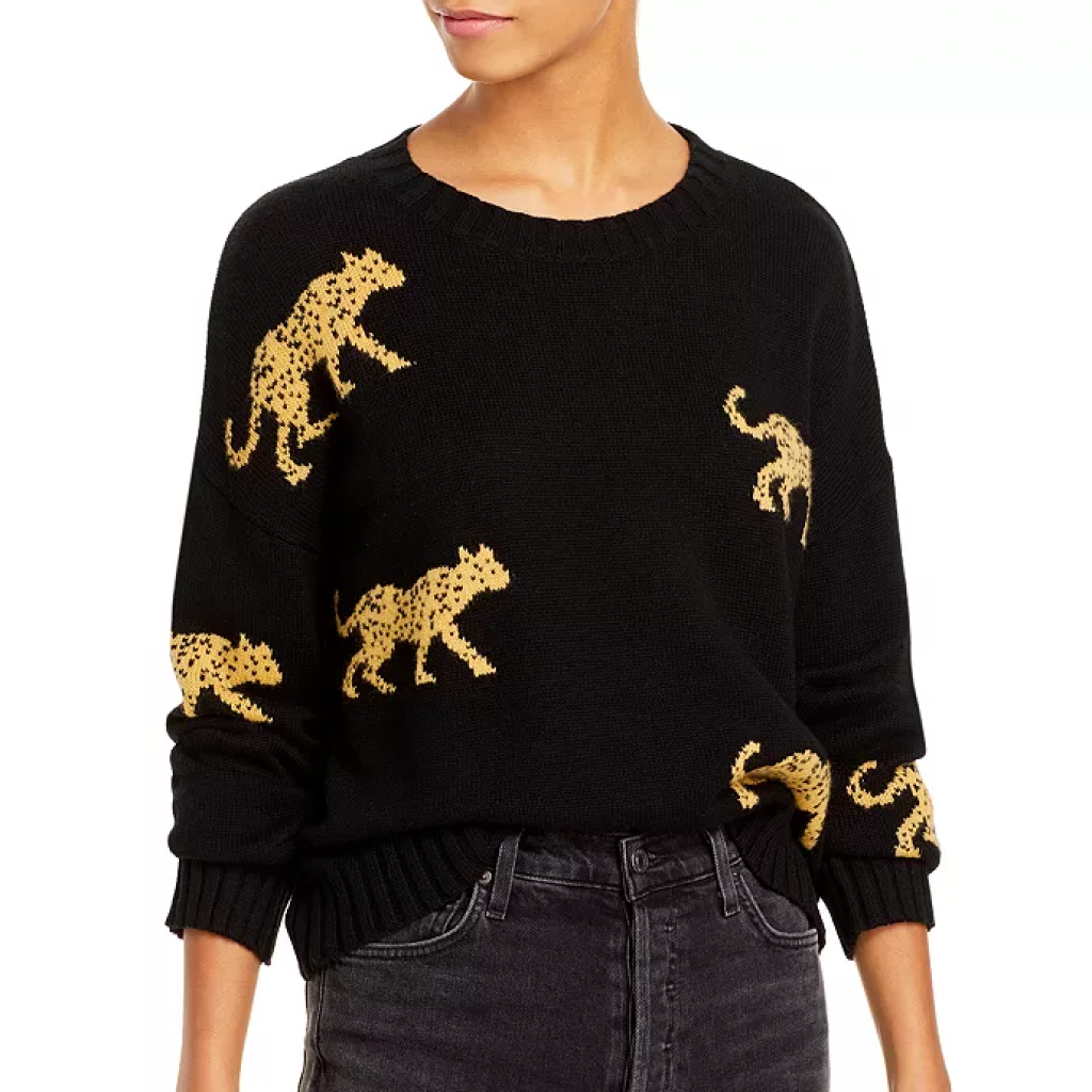 Rails Leopard Print Sweater