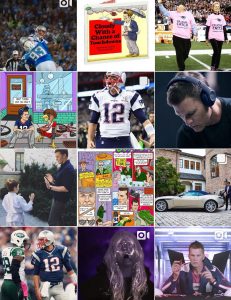 A look at Tom Brady's Instagram Account